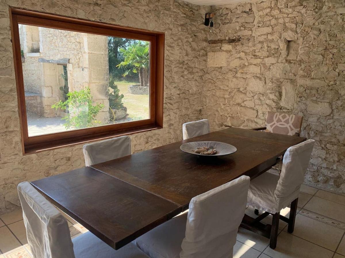Country Villa For 19 Pool Cinema Football Pitch Verteillac Ngoại thất bức ảnh